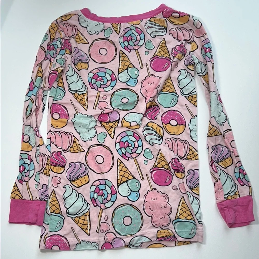 Little Sleepies Sweet Treats Long Sleep Pajama TOP ONLY - 3T